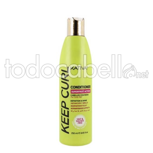Kativa Keep Curl Conditioner Curly Hair 250ml