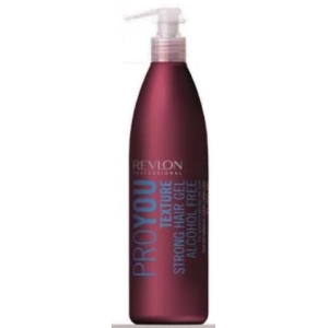 Revlon Proyou Texture Strong Hair Gel.  Alcohol-free extreme gel 350ml.
