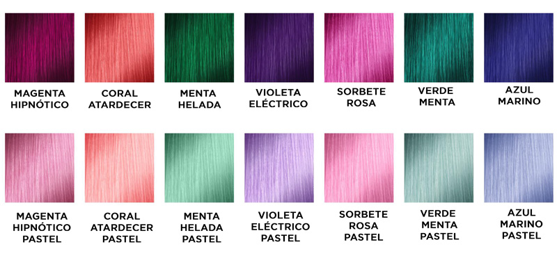 L´Oreal Colorfulhair | Semi-permanent dye pastel tones 