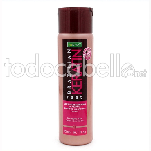 Nunaat Brazilian Keratin Deep Moisturizing Shampoo 300ml
