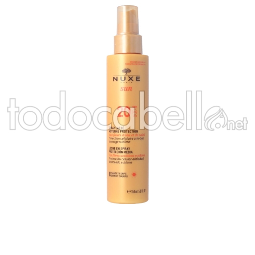 Nuxe Nuxe Sun Spray Lacté Moyenne Protection Spf20 150 Ml