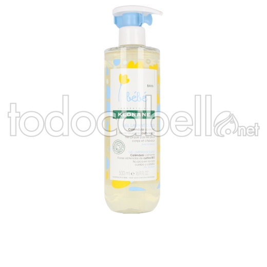 Klorane Bebé Gentle Cleansing Gel Soothing Calendula 500ml