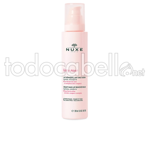 Nuxe Very Rose Lait Demaquillant Onctueux 200 ml