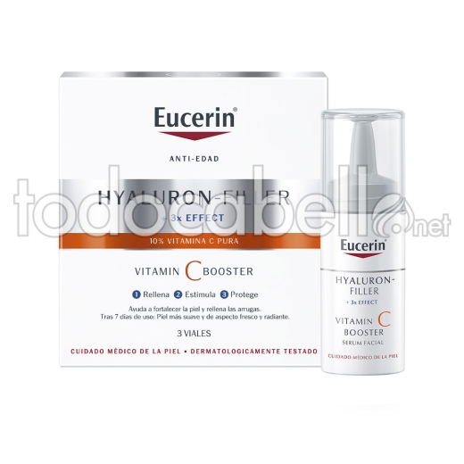 Eucerin Hyaluron-filler Vitamina C Booster Ampollas 3 X 8ml