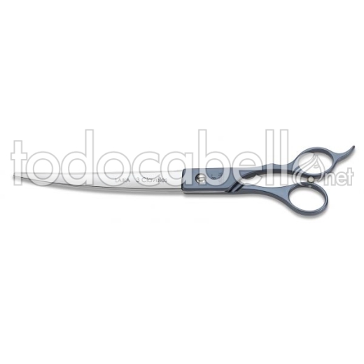3 Claveles Scissors Hairdresser Curve Laika 8 &quot;D3C Ref: 16552