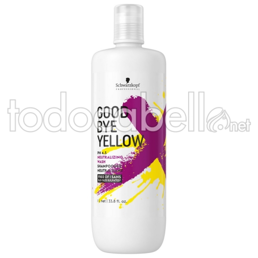 Schwarzkopf Good Bye Yellow Neutralizing Shampoo 1L