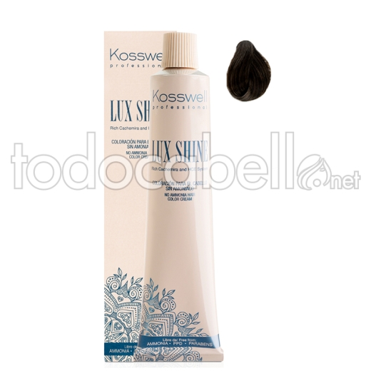 Kosswell Shine Lux Shine Without Ammonia 6.1 Blond Dark Ash 60ml