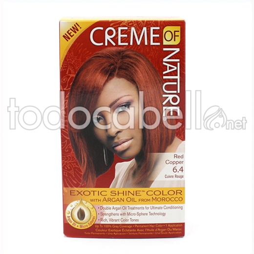 Creme Of Nature Argan Color Red Copper 6.4