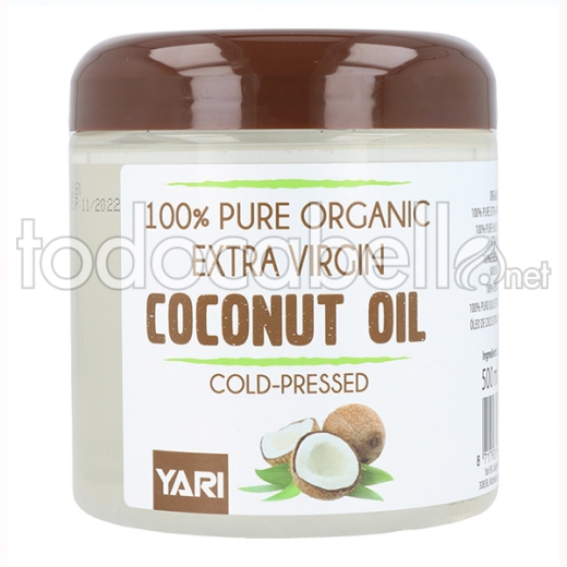 Yari Pure Organic Coconut Extra Virgin Oil 500ml