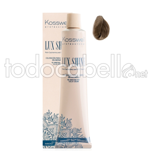 Kosswell Shine Lux Shine Without Ammonia 8.1 Blond Clear Ash 60ml