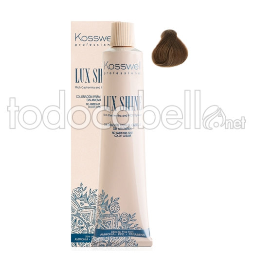 Kosswell Shine Lux Shine Without Ammonia 8.14 Hazelnut 60ml