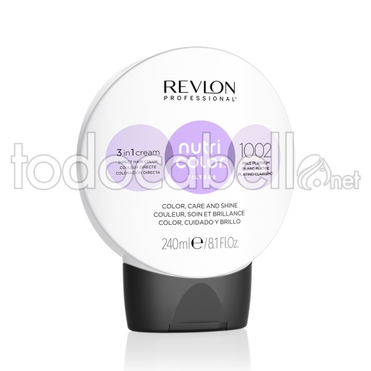 Revlon Nutri Color Filters 1002 Pale Platinum 240ml