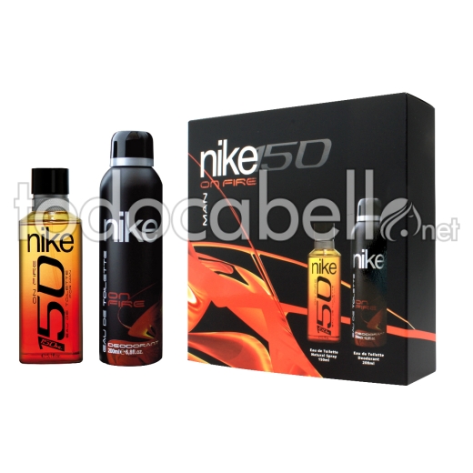 Cologne Nike Man On Fire Edt 150ml + deodorane 200ml