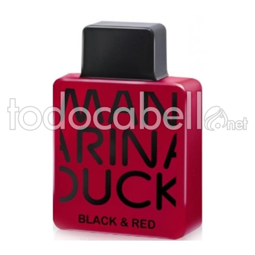 Mandarina Duck Black & Red Eau De Toilette Vaporizador 100 Ml