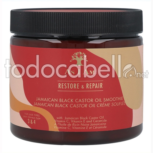 As I Am Jamaican Black Castor Oil Smoothie Crema 454g/16oz