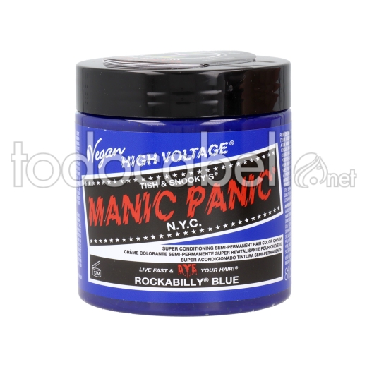 Manic Panic High Voltage Rockabilly Blue Vegan 237 Ml