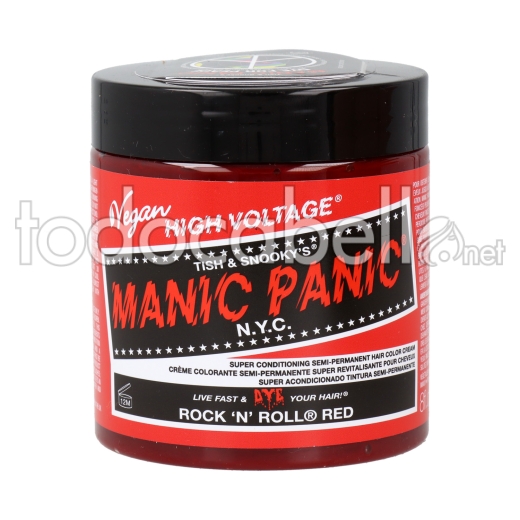 Manic Panic High Voltage Rock N Roll Red Vegan 237 Ml