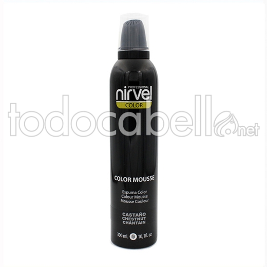 Nirvel Color Mousse Brown 300ml