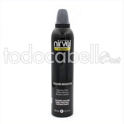 Nirvel Color Mousse Dark Brown 300ml