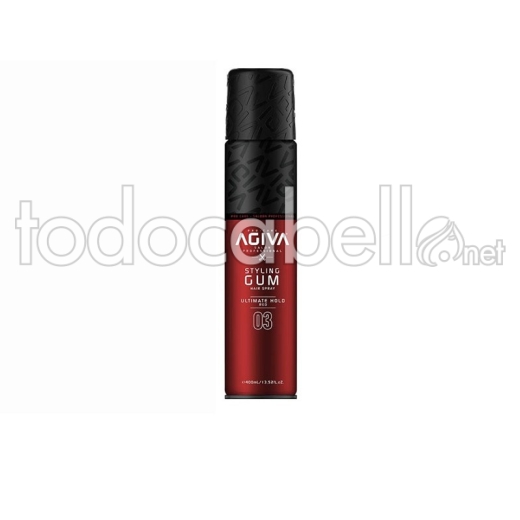 Agiva Spray Styling Hair Ultimated Hold Red 400ml