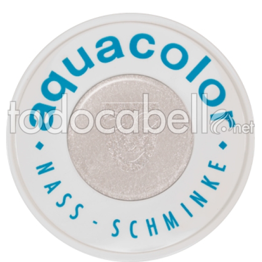 Kryolan Aquacolor Silver 30ml Water and body make-up ref: 1112