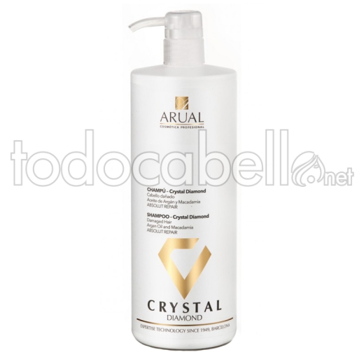 Arual Crystal Diamond Shampoo.  Elixir of Argan 1000ml