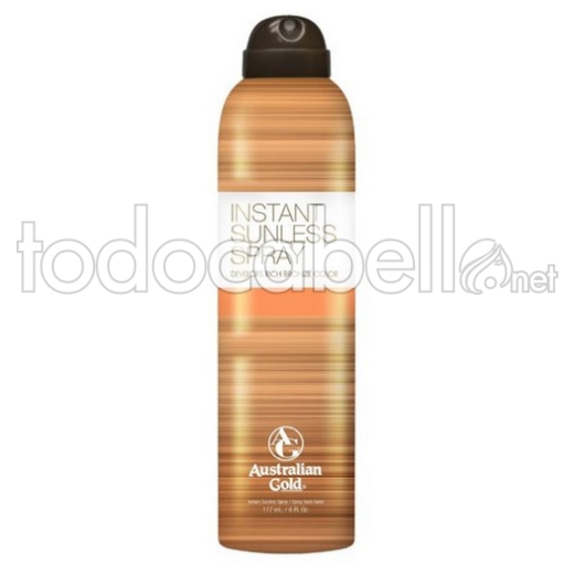 Australian Gold Instant Sunless Spray.  Self-Tanning Spray 177ml