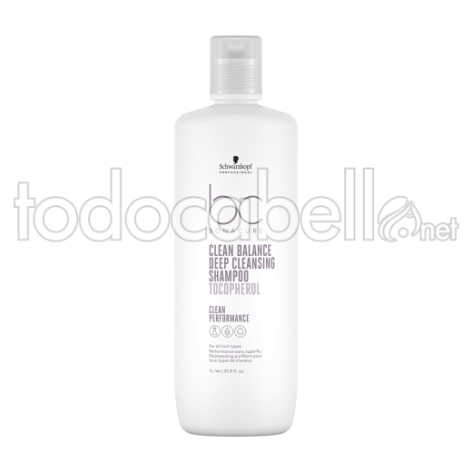 Schwarzkopf Vegan Care BC Clean Balance Micellar Shampoo 1000ml
