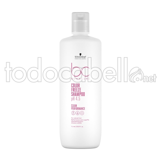 Schwarzkopf Vegan Care BC Color Freeze pH 4.5 Colored Hair Shampoo 1000ml