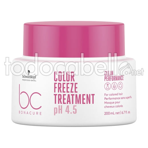 Schwarzkopf Vegan Care BC Color Freeze pH 4.5 Colored Hair Mask 200ml