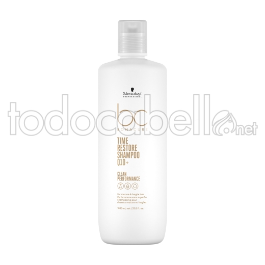 Schwarzkopf Vegan Care BC Time Restore Q10+ Shampoo mature hair 1000ml