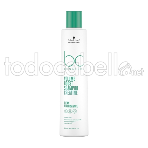 Schwarzkopf Vegan Care BC Volumen Boost Creatine Shampoo fine hair 250ml