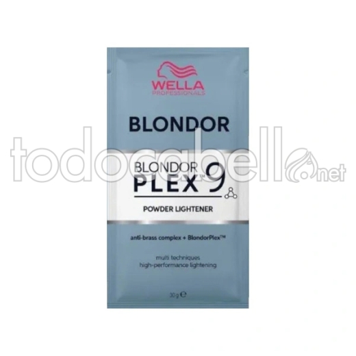 Wella Blondor Plex 9 Discoloration Powder 30g.