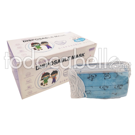 Child protective mask Disposable Mask box 50 units