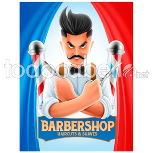 Fame Fabré Barber CoatBarber Toupee 120X160 ref.P2581081