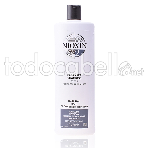 Wella NIOXIN Shampoo System 2 Natural Hair 300ml