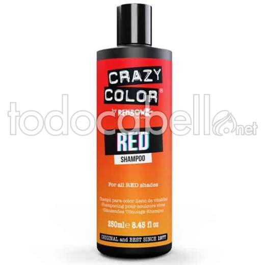 Crazy Color Red Hair Shampoo 250ml