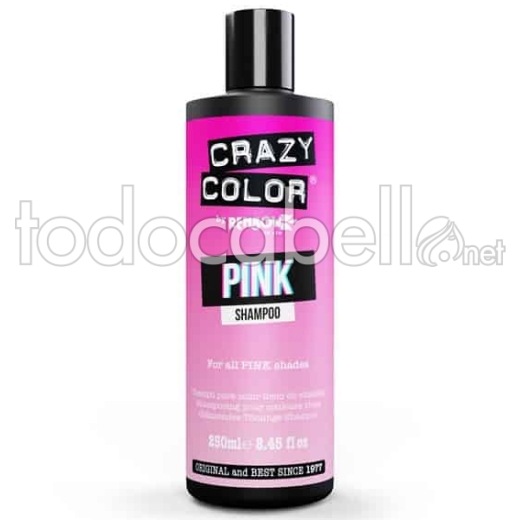 Crazy Color Shampoo for colored hair Pink 250ml