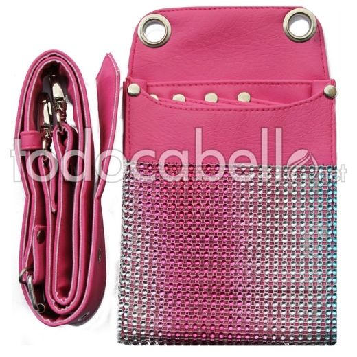 Pink-shiny Hairdressing Belt