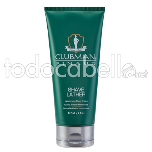 Clubman Pinaud Shave Lather.  Moisturizing shaving cream 177ml