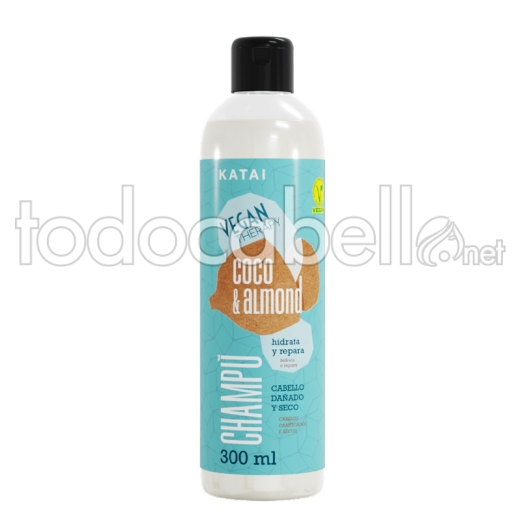 Katai Vegan Therapy Coco & Almond Shampoo Damaged and dry hair 300ml