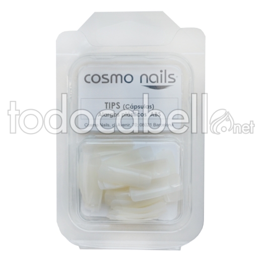 Cosmo Nails OUTLET Natural Tips box 25 pcs nº 8