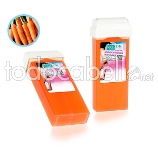 Semi-cold carotene Roll-on wax cartridge