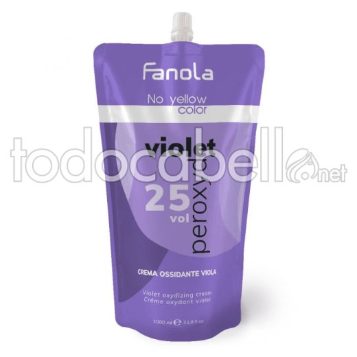 Fanola Violet No Yellow Oxidizing Cream 25vol. 1L