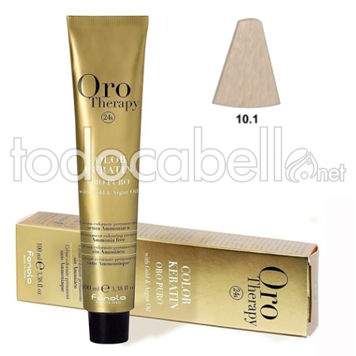 Fanola Tinte Oro Therapy "Without Ammonia" 10.1 Ash Platinum Blonde 100ml