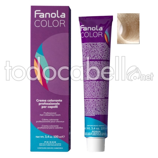 Fanola Dye 11.1 Blonde Platinum Ash Clarifying 100ml