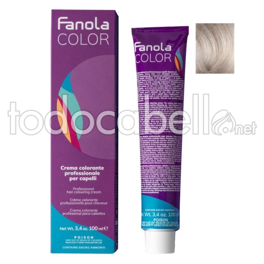 Fanola Dye 12.1 Platinum Blonde Extra Ash 100ml