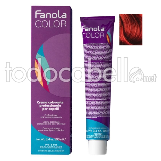 Fanola Dye 7.66 Intense red blond 100ml