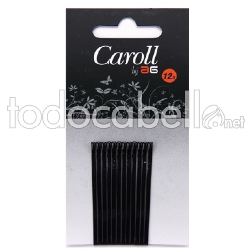 Caroll Clip with black ball 6cm