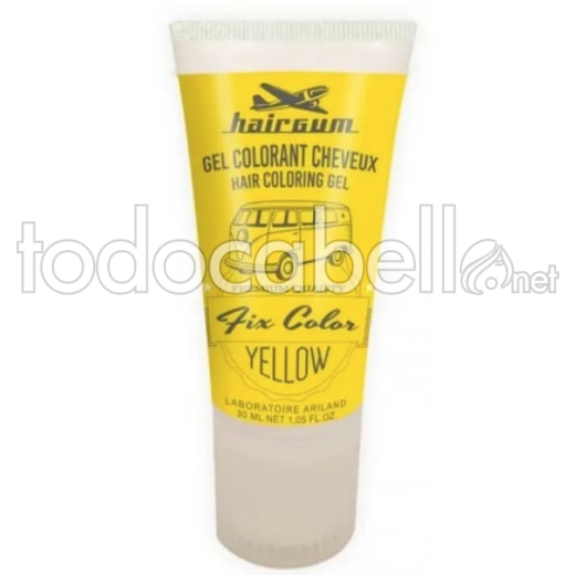 Hairgum Fix Color Yellow Hair gel 30ml